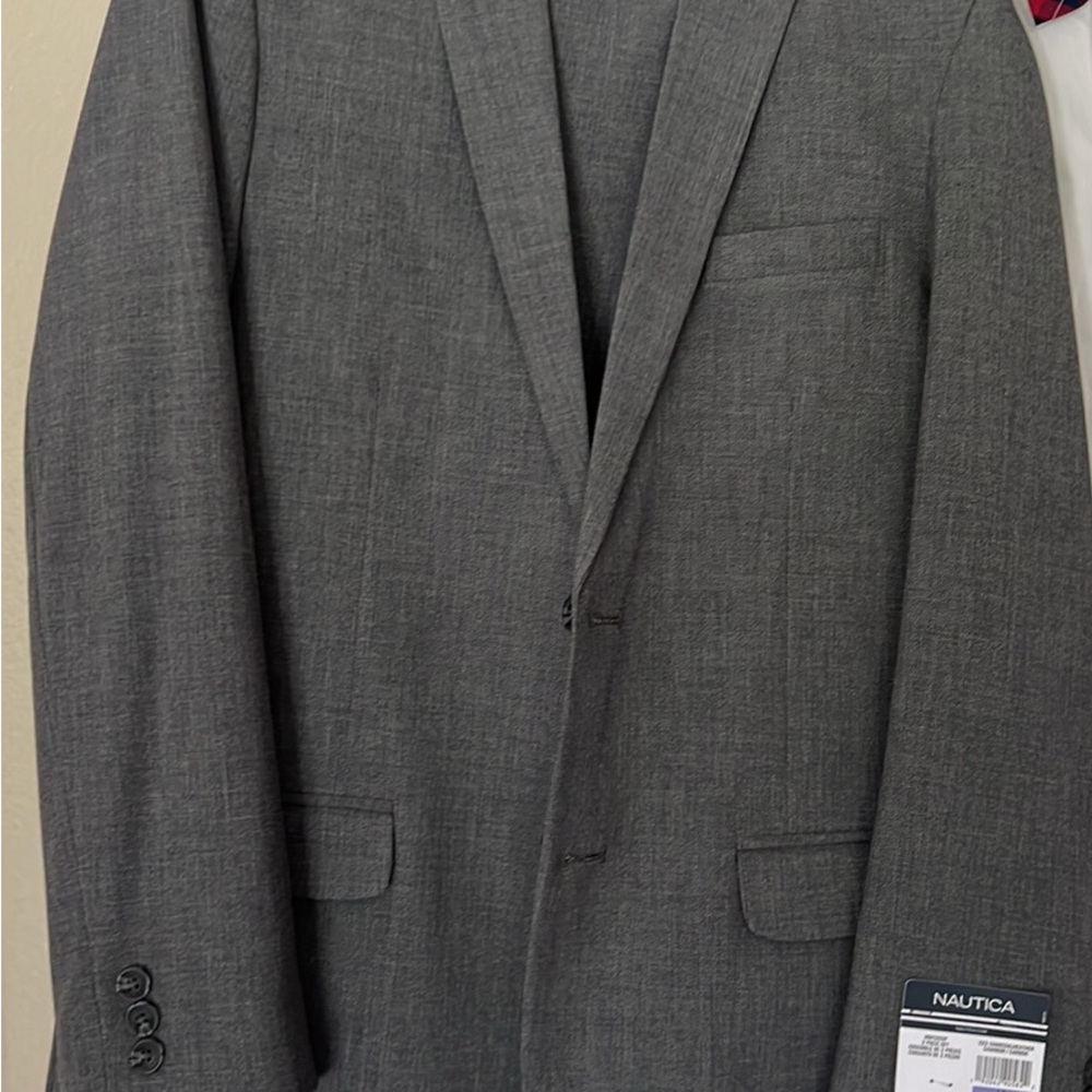 Nautica boys Gray Suit Slim Fit size 16 slim